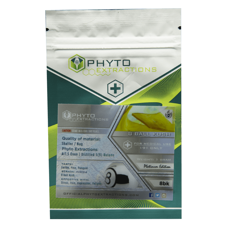 Phyto – 8 Ball Kush – 1g or 7g | Weedsy Canada Phyto – 8 Ball Kush – 1g or 7g | Weedsy Canada