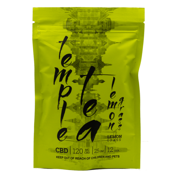 Temple Tea – Lemongrass CBD Tea – 120mg | Weedsy Canada