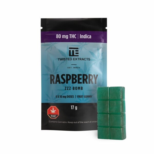 Twisted Extracts – Blue Raspberry – Zzz Bombs | Weedsy Canada