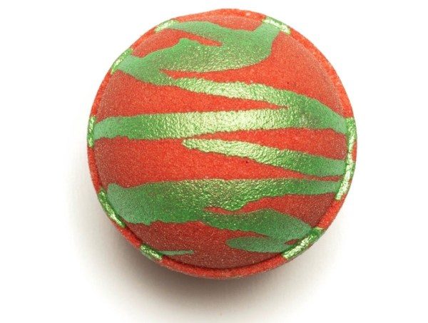 Nikki Stikki Botanicals – CBD Bath Bomb – Christmas Spirit Bomb (red/green) – 300mg CBD | Weedsy Canada