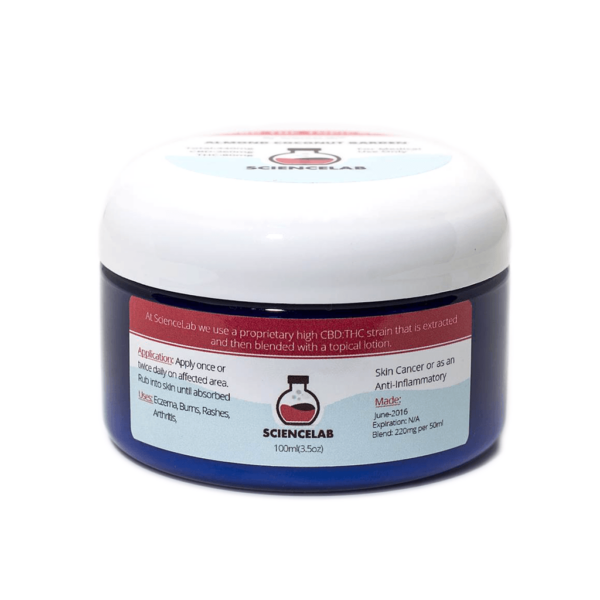 Sciencelab – 1:1 Topical – Almond Coconut Garden – 290mg | Weedsy Canada