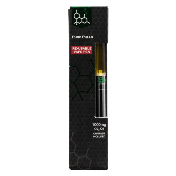 Pure Pulls – CO2 Oil Reusable Vape Pen – Sativa 1ml | Weedsy Canada