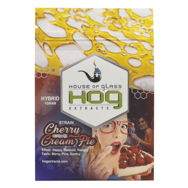 House Of Glass – Shatter – Cherry Cream Pie 1g | Weedsy Canada