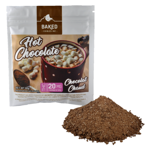 Baked Edibles – Hot Chocolate 20mg THC | Weedsy Canada