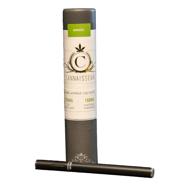 Cannaisseur – Disposable THC Distillate Pen – Mango 0.3ml | Weedsy Canada