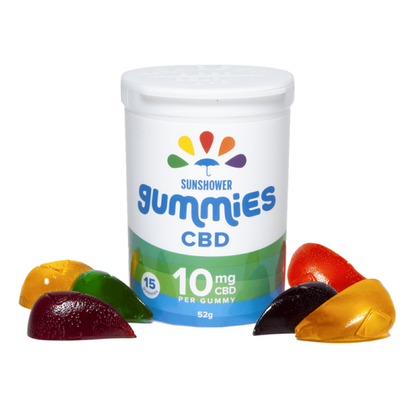 Baked Edibles – Sunshower Gummies CBD – 10mg | Weedsy Canada
