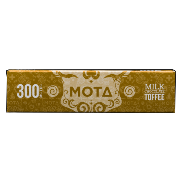 MOTA Edibles – Milk Chocolate Toffee Bar – 300mg THC | Weedsy Canada