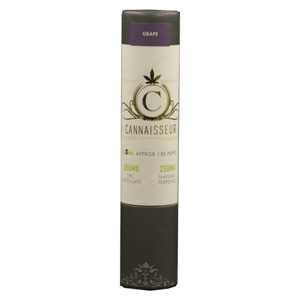 Cannaisseur – Disposable THC Distillate Pen – Grape 0.3ml | Weedsy Canada