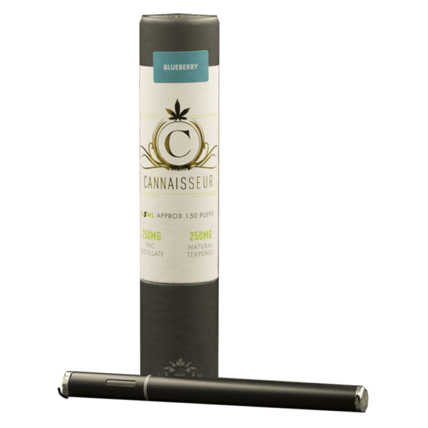 Cannaisseur – Disposable THC Distillate Pen – Blueberry 0.5ml | Weedsy Canada