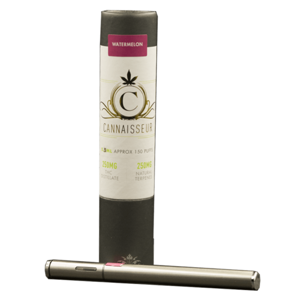 Cannaisseur – Disposable THC Distillate Pen – Watermelon 0.3ml | Weedsy Canada