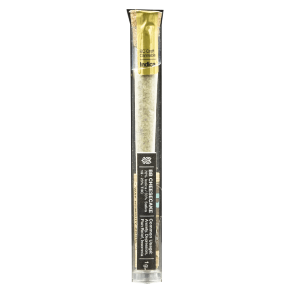 Flowerpwr – Pre-Roll – BB Cheesecake – 1g | Weedsy Canada