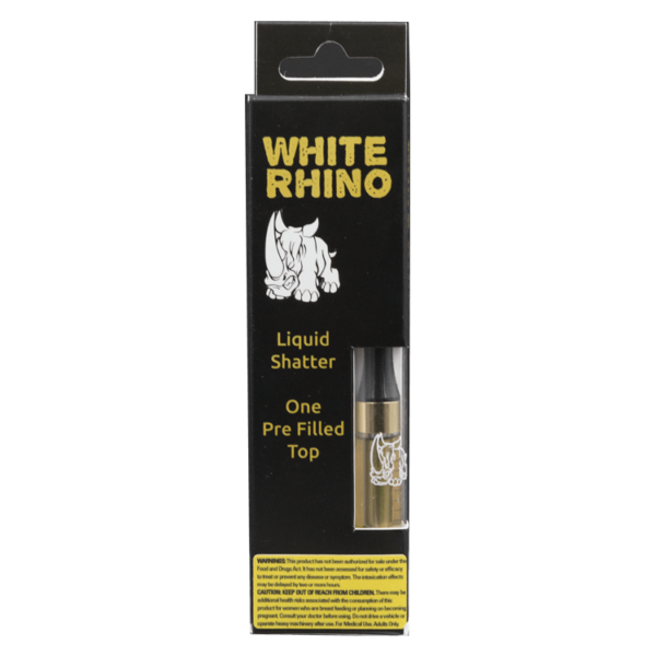 White Rhino – Liquid Shatter Refill Cartridge – Girl Scout Cookies 1g | Weedsy Canada