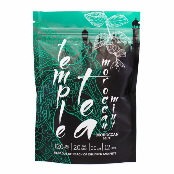 Temple Tea – Moroccan Mint – 120mg THC | Weedsy Canada