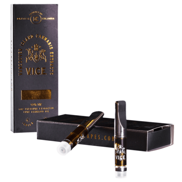 Vice – CO2 Oil Refill Cartridges – BC Kush 0.3ml | Weedsy Canada