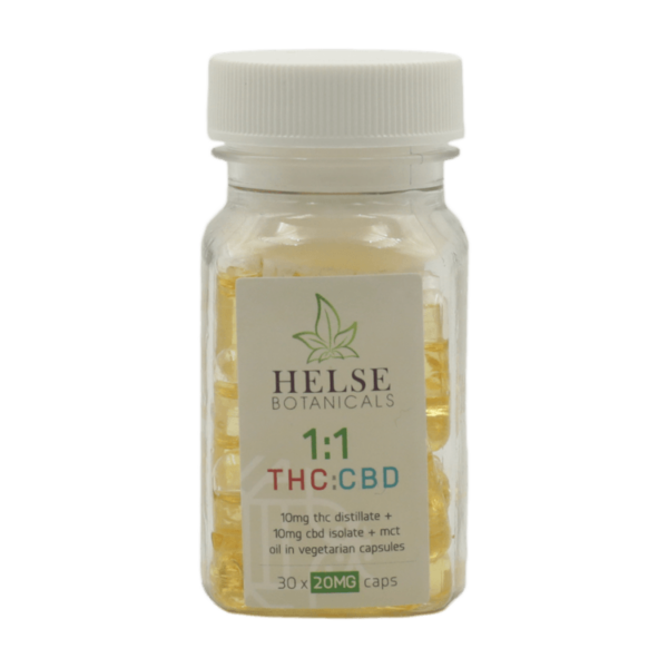 Helse Botanicals – 1:1 THC/CBD Capsules | Weedsy Canada