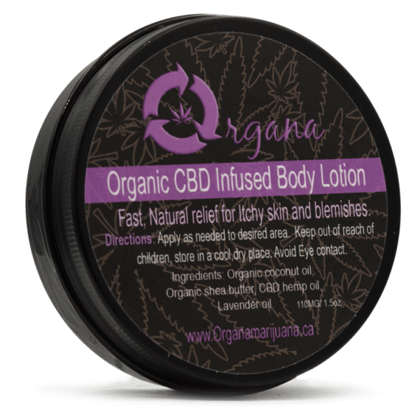 Organa – Organic CBD Infused Body Lotion | Weedsy Canada