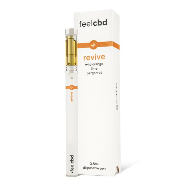 FeelCBD – Revive – Dispsable CBD Vape Pen 0.5ml | Weedsy Canada