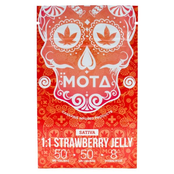 Mota – White Cube CBD – Strawberries & Cream – 180mg CBD | Weedsy Canada