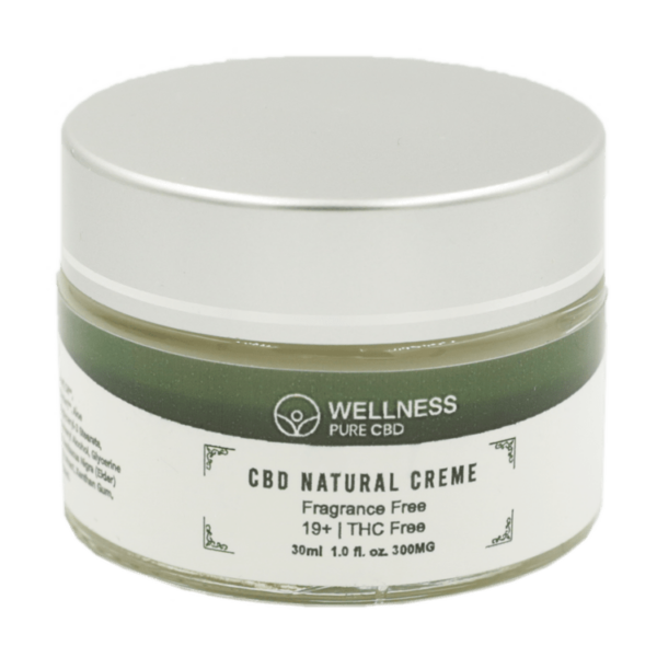 Wellness Pure CBD – Natural Creme – 500mg | Weedsy Canada