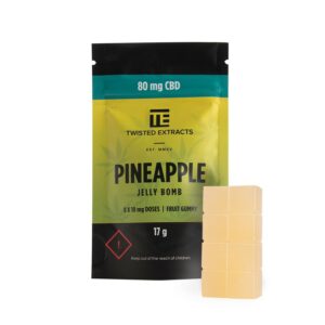Twisted Extracts – Pineapple Jelly Bombs – CBD | Weedsy Canada
