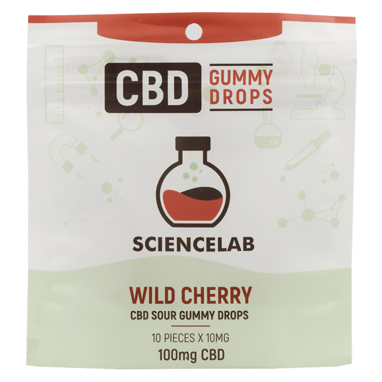 Sciencelab – CBD Sour Gummy Drops – Wild Cherry 100mg CBD | Weedsy Canada Sciencelab – CBD Sour Gummy Drops – Wild Cherry 100mg CBD | Weedsy Canada