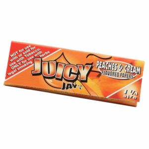 Juicy Jay’s – Hemp Papers (1.25″) – Peaches & Cream | Weedsy Canada