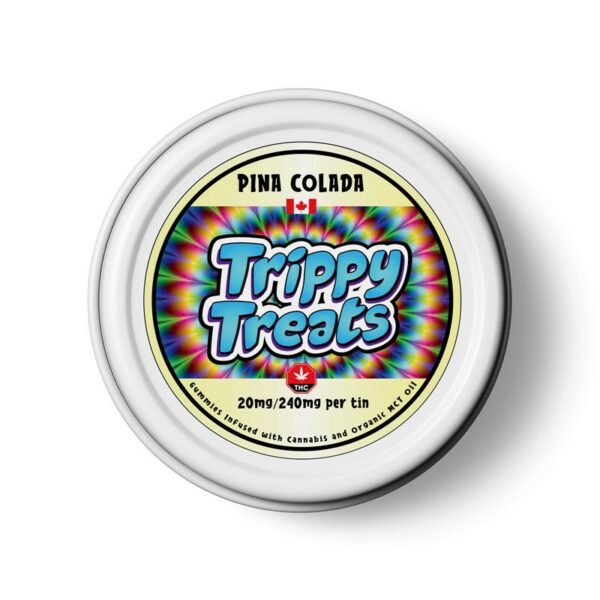 Trippy Treats – Hawaiian Fruit Punch Gummies – 400mg THC | Weedsy Canada
