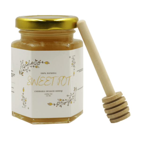 Sweet Pot – Infused CBD Clover Honey – 500mg | Weedsy Canada