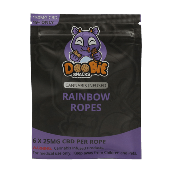 Doobie Snacks – CBD Sour Gummy Bears – 150mg CBD | Weedsy Canada