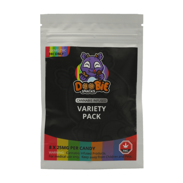 Doobie Snacks – CBD Sour Gummy Bears – 150mg CBD | Weedsy Canada