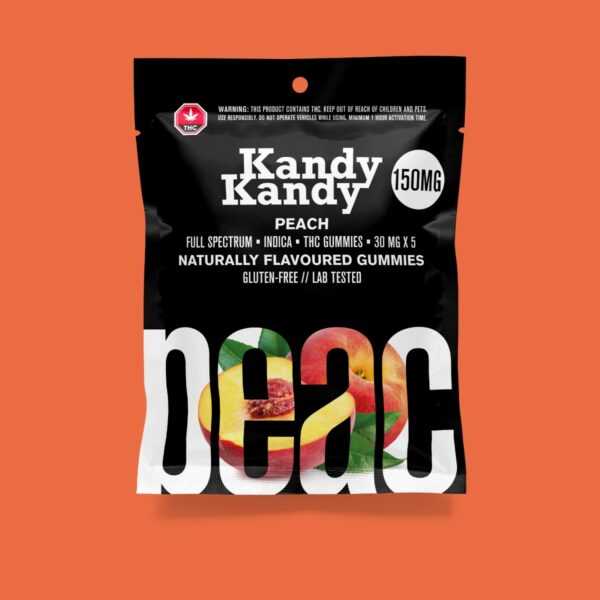 Kandy Kandy – Peach Gummies | Weedsy Canada