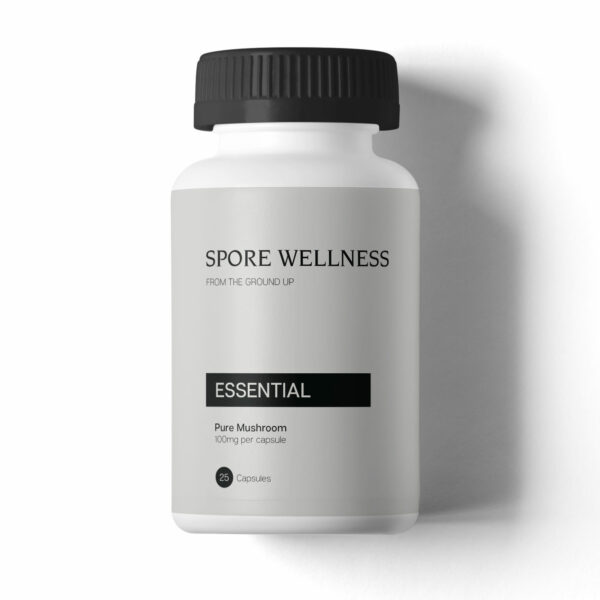 Spore Wellness – Microdose Capsules – Essential – 25 Capsules (100mg per cap) | Weedsy Canada