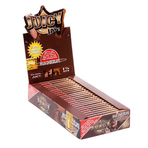 Juicy Jay’s – Hemp Papers (1.25 Inch) – Milk Chocolate | Weedsy Canada