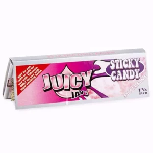 Juicy Jay’s – Superfine Hemp Papers (1.25 Inch) – Sticky Candy | Weedsy Canada