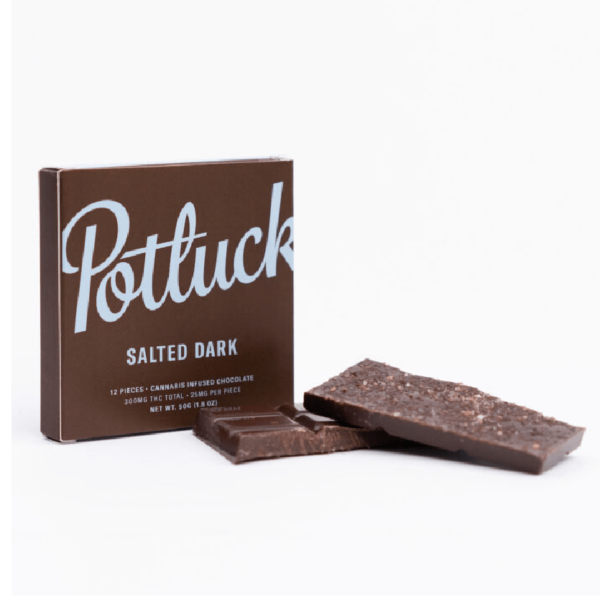 Potluck – Infused Chocolate – Maple Bacon – 300mg THC | Weedsy Canada