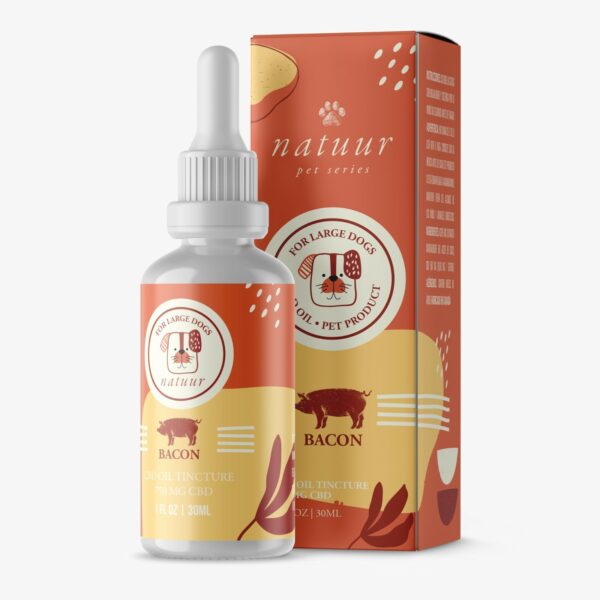 Natuur – Pet Series – CBD Oil For Small Dogs – Bacon Flavour – 125mg | Weedsy Canada