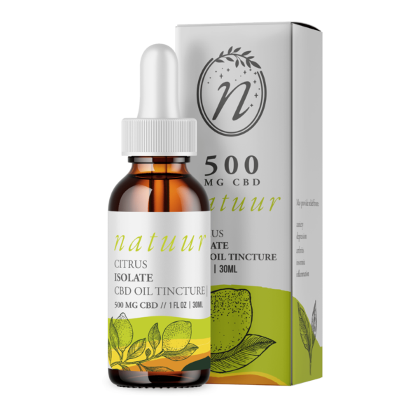 Natuur – Full Spectrum CBD Oil Tincture – Lemon Ginger – 1000mg | Weedsy Canada