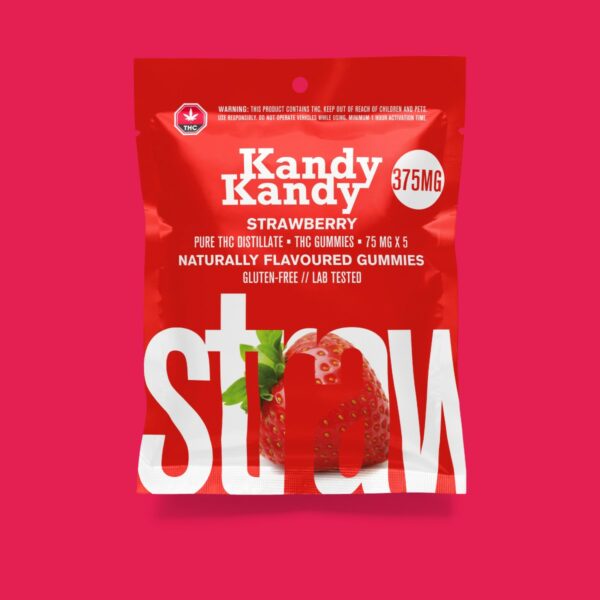 Kandy Kandy – Strawberry Gummies | Weedsy Canada