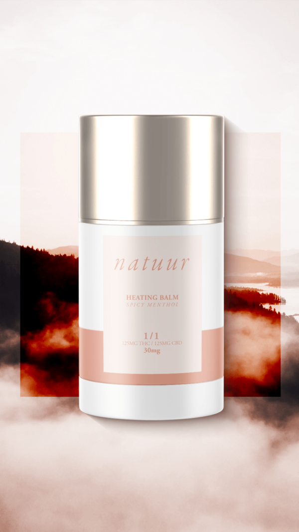 Natuur – Heating Balm – Spicy Menthol – 1:1 – 30mg | Weedsy Canada