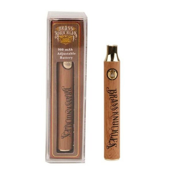 Brass Knuckles – 900mAh Vape Battery (510 thread) | Weedsy Canada