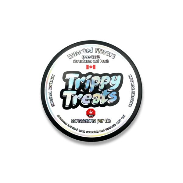 Trippy Treats – Assorted Flavour Gummies – 400mg THC | Weedsy Canada