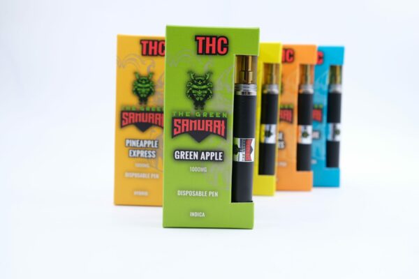 Green Samurai – Disposable Vapes – Sativa – 1ml | Weedsy Canada