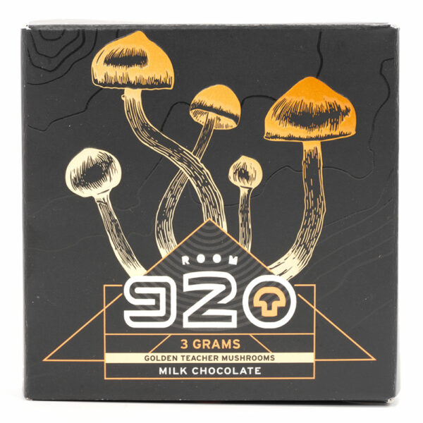 Room 920 – Mushroom Chocolate Bar – Milk Chocolate – 3 Grams | Weedsy Canada