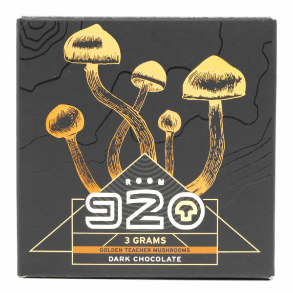 Room 920 – Mushroom Chocolate Bar – Dark Chocolate – 3 Grams | Weedsy Canada