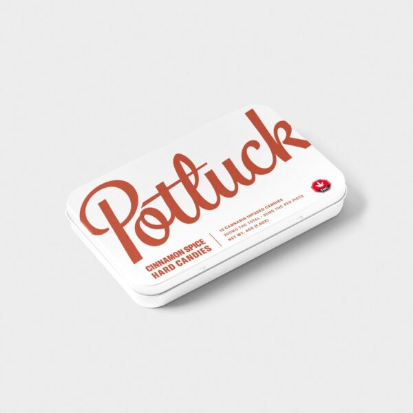 Potluck – Hard Candy – Cinnamon Spice – 300mg THC | Weedsy Canada