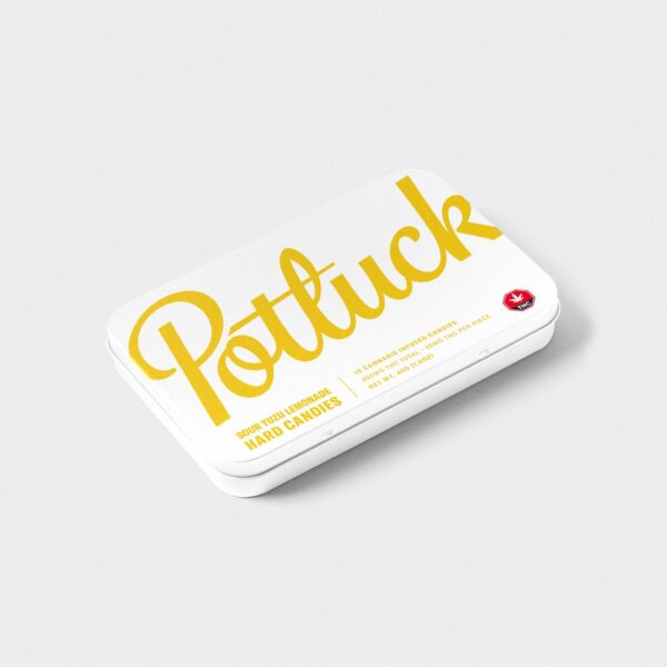 Potluck – Hard Candy – Sour Yuzu Lemonade – 300mg THC | Weedsy Canada
