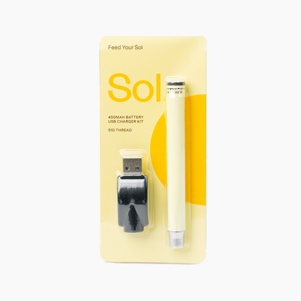 Sol – 400 mAh Vape Battery (510 thread) | Weedsy Canada