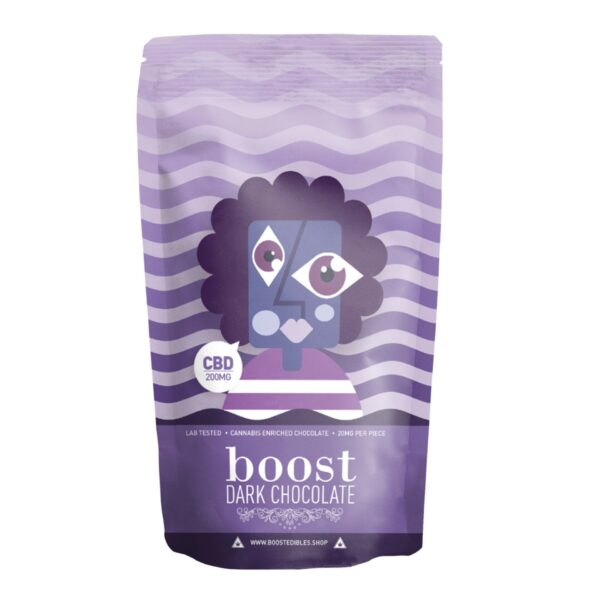 Boost – THC Dark Chocolate Bars – 200mg | Weedsy Canada