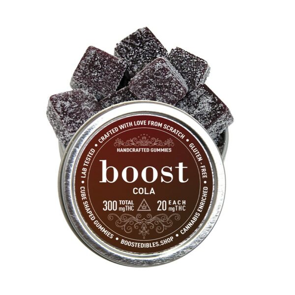 Boost – THC Cola Gummies – 150mg | Weedsy Canada