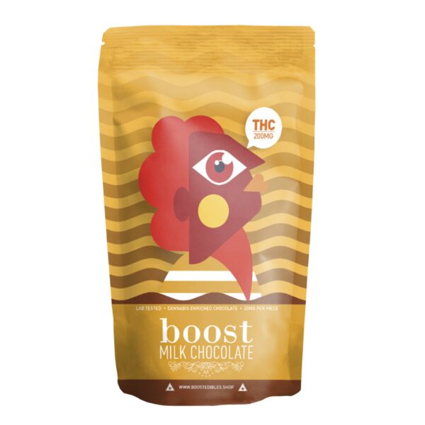 Boost – THC Dark Chocolate Bars – 200mg | Weedsy Canada